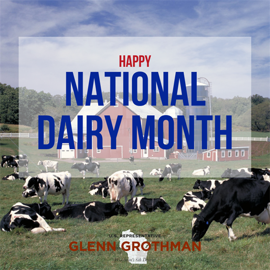 National Dairy Month Graphic