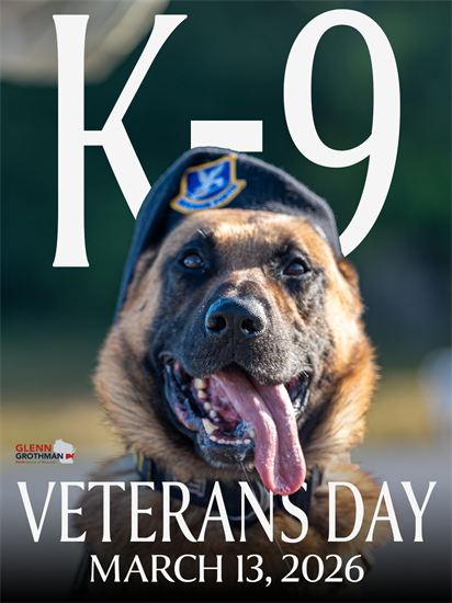 K-9 Veterans Day