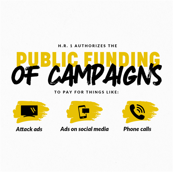 HR1 Public Funding of Campaigns