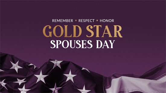 Gold Star Spouses Day