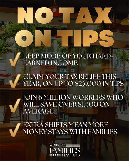 No Tax on Tips