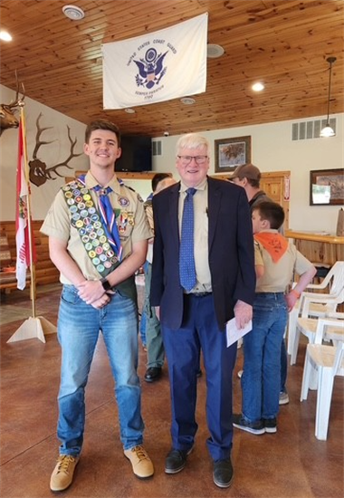 Cedar Grove Davis Wieberdink Eagle Scout Court of Honor