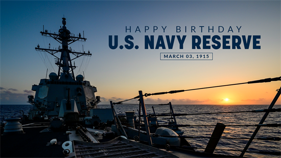 US Navy Reserve Birthday