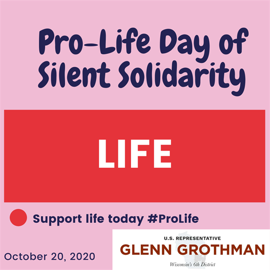 Pro Life Day of Silent Solidarity