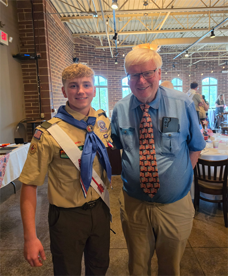 Xavier James Lundberg Eagle Scout Court of Honor