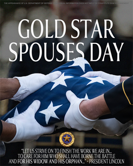 Gold Stars Spouses Day